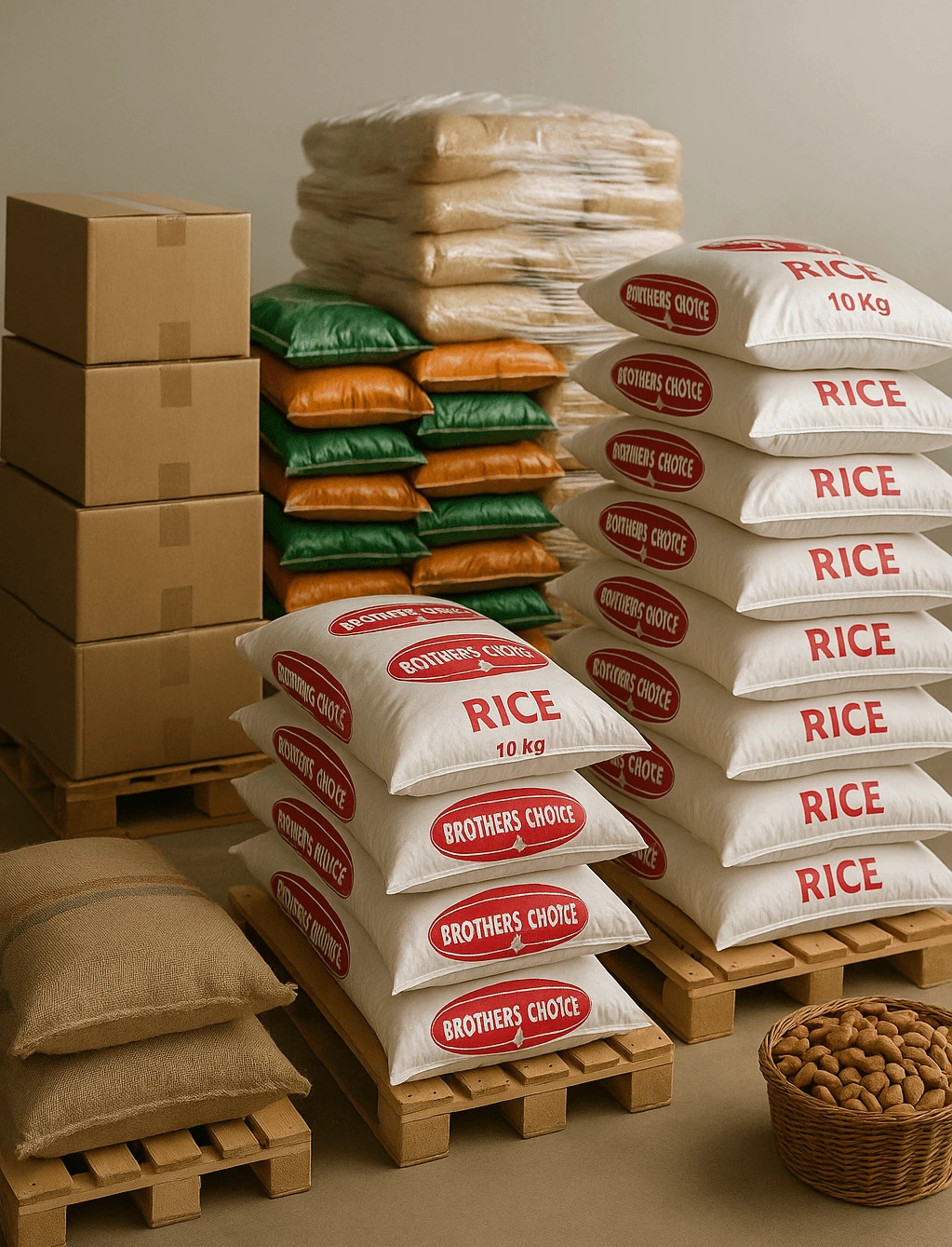 Bulk order delivery services and sourcing solutions for restaurants and grocery stores